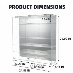 Display Case for 124 118 Scale Diecast Toy Model Cars Wheels Storage Show