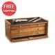 Drawer Storage Organizer Cabinet 4 Wooden Flat Top Base Collectors Display Case