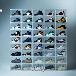 Drop Sides Sneaker Display Case Storage Shoe Box