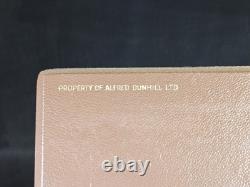 Dunhill Storage/Display Case Salesman Box Holds 6 Pipes Light Brown #2