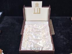 Dunhill Storage/Display Case Salesman Box Holds 6 Pipes Light Brown #2