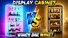 Dystler Vs Garvee Glass Display Cabinet Comparison Led Curio Cabinets For Collectibles Home Decor