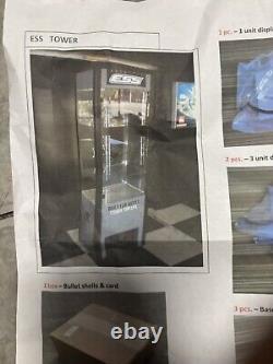 ESS / OAKLEY Tower Case sunglasses store display, NEW, With Lock, Accessories