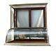 Early 20th C. Country Store Nickel/bronze Tabletop Double Showcase Display Case