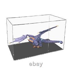 Evron Display Case for Collectibles Assemble Clear 16x16x30 inch41x41x76cm