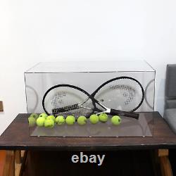 Evron Display Case for Collectibles Assemble Clear Acrylic Box Alternative Glass