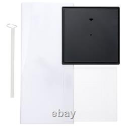 ExpoCase Plastic Folding Display Cover for Dolls, 10.5 W x 24 H (3 Pack)