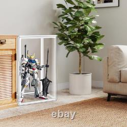 Extra Large Acrylic Display Case for Boots & Figures with Magnetic Lid