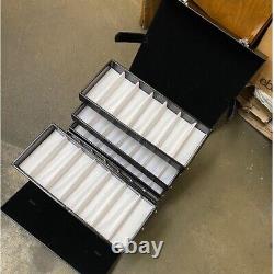 Eyeglasses Display Case 56PCS Suitcase Foldable Eyewear Storage Box for Sunglass