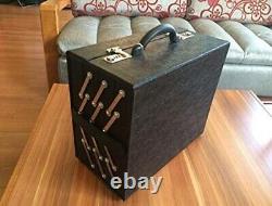 Eyeglasses Display Case 56PCS Suitcase Foldable Eyewear Storage Box for Sunglass