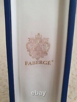 Faberge Michel Perchin Blue Display Presentation Storage Pen Box Case Swiss Made