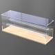Figure Case Clear Acrylic Easy To Assemble Display Case Storage Box Figu