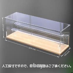 Figure Case Clear Acrylic Easy to Assemble Display Case Storage Box Figu