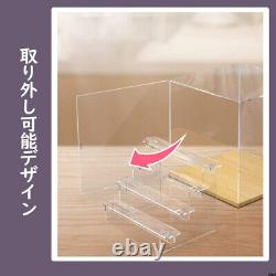 Figure Case Clear Acrylic Easy to Assemble Display Case Storage Box Figu