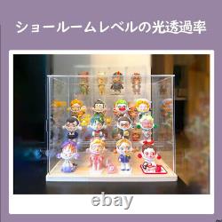 Figure Case Clear Acrylic Easy to Assemble Display Case Storage Box Figu