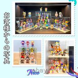 Figure Case Clear Acrylic Easy to Assemble Display Case Storage Box Figu