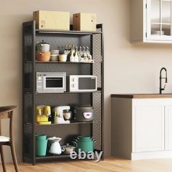 Figure Display Case 4 Tier RGB LED Light Action Minifigures Shelf Glass Cabinet