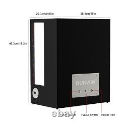 Fingerprint Automatic 6 Watch Winder 6 Watches Storage Display Case Box RGB Gift