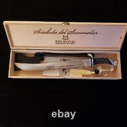 Fox Sciabola Del Sommelier Domaine Carneros Champagne Sabre/Display Storage Case