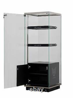 Free stand Rectangular Display Showcase Store Fixture Assembled WithLights