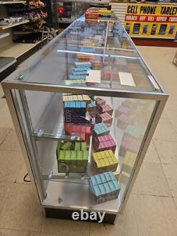 Full Vision Display Case Fully Assembled 6FT Showcase