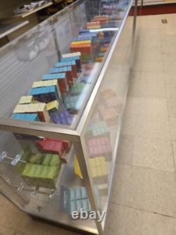 Full Vision Display Case Fully Assembled 6FT Showcase