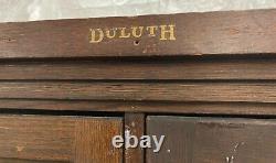 GENERAL STORE DULUTH BACK COUNTER WITH 230+ DRAWS. OAK EALRY 1900s MAKE OFFER