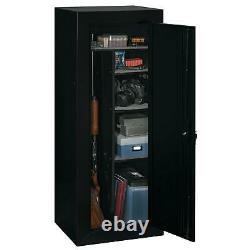 GUN FIREARM SAFE CABINET 18 Rifles Security Storage Locker Shelf Shotgun Pistol