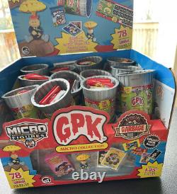 Garbage Pail Kids Micro Figures 67 Piece Set Plus Cards, Display, Storage Case