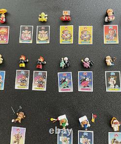 Garbage Pail Kids Micro Figures 67 Piece Set Plus Cards, Display, Storage Case