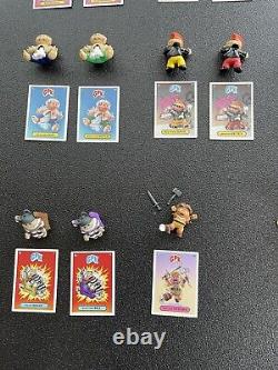 Garbage Pail Kids Micro Figures 67 Piece Set Plus Cards, Display, Storage Case