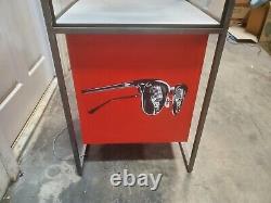 Genuine Ray Ban Sunglass Vault Store Display Case Stand withLights Storage & Lock