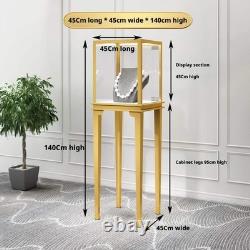 Glass Countertop Display Case for Jewelry Store Metal Showcase metal with paint