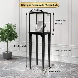 Glass Countertop Display Case for Jewelry Store Metal Showcase metal with paint