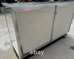 Glass Display Case For Store With Shelves & Lock