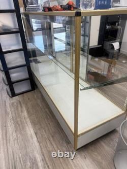 Glass Retail Countertop Display Cases with Shelf, 5 showcases for the price of one