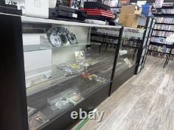 Glass Retail Countertop Display Cases with Shelf, 5 showcases for the price of one