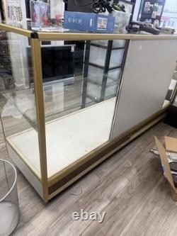 Glass Retail Countertop Display Cases with Shelf, 5 showcases for the price of one