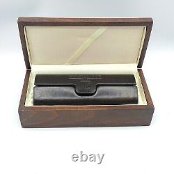 Gold & Wood Paris Eyeglass Case & Wood Storage Display Case