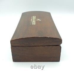 Gold & Wood Paris Eyeglass Case & Wood Storage Display Case