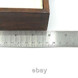 Gold & Wood Paris Eyeglass Case & Wood Storage Display Case