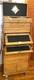 Gun Display Case Oak 15 Drawer Pistol Knife Wood Rolling Storage Chest Cabinet