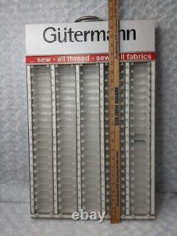 Gutermann 100 Sewing Thread Holder Display Case Spool Rack Storage Embroidery