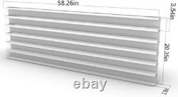 HO Scale Model Train Display Case Wall Rack with 6 Shelves Organizer Storage Cab