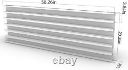 HO Scale Model Train Display Case Wall Rack with 6 Shelves Organizer Storage Cab