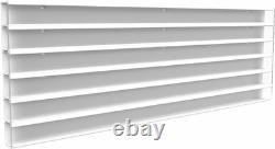 HO Scale Model Train Display Case Wall Rack with 6 Shelves Organizer Storage Cab