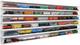 Ho Scale Train Display Case Wall Rack 6 Shelf Acrylic Storage Cabinet 58.3 Inch