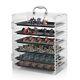 Hamtery Clear Acrylic Miniature Storage Case, Magnetic Carrying Case For Minia