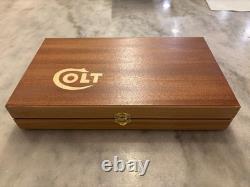 Hand Crafted Colt Solid wood Storage boxes with inlay, gun case, display box