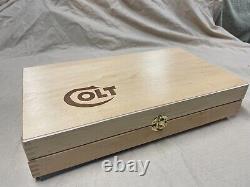 Hand Crafted light Colt Solid wood Storage boxes, gun case, display box